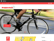 Tablet Screenshot of fietsgroepstappenbelt.nl